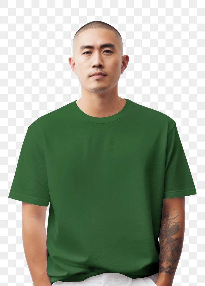 Streetwear shirt png element mockup, editable design