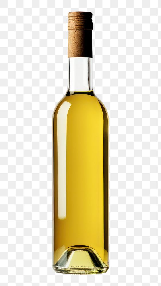 PNG Bottle of white wine cosmetics beverage alcohol.