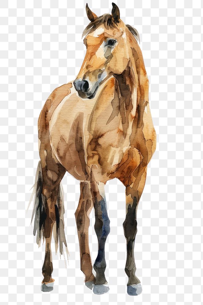 PNG Horse animal mammal colt horse.