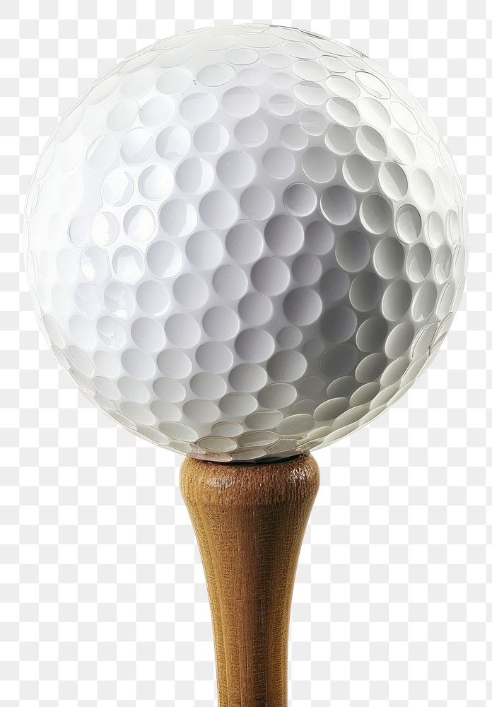 PNG Golf ball sports lamp.