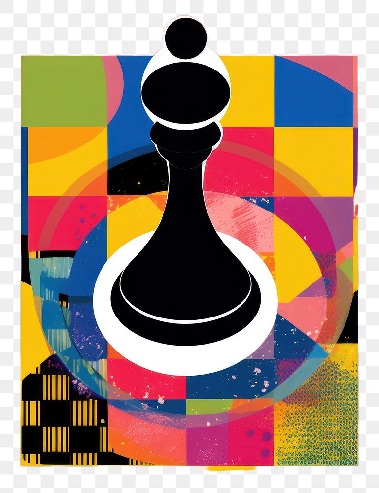 PNG Chess art game modern art.