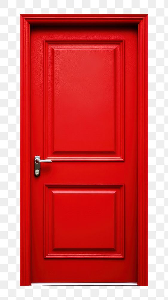 PNG Red door letterbox mailbox 