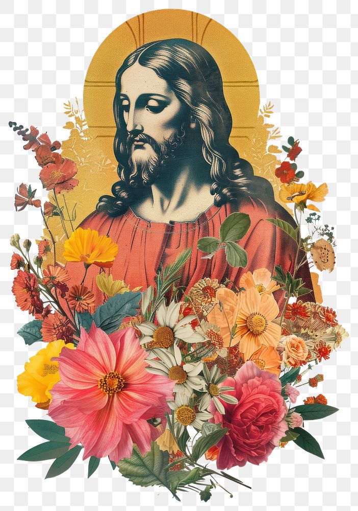 PNG Jesus art photography asteraceae.