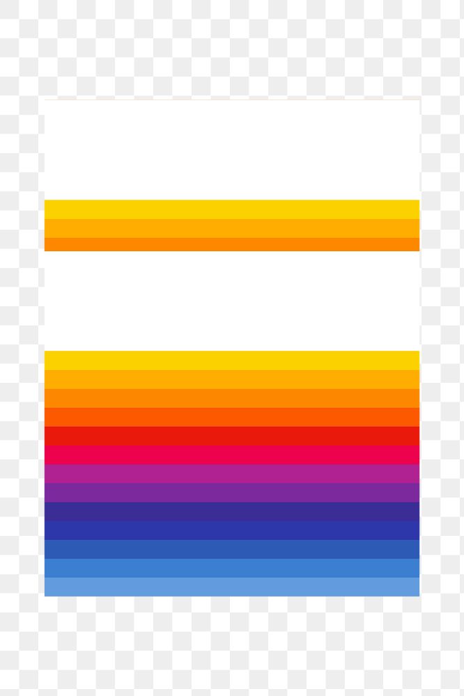 Equal to  sign png retro colorful layered symbol, transparent background