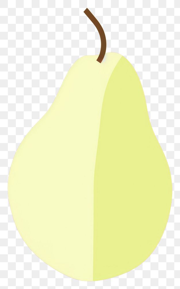 PNG Illustration of a simple pear astronomy outdoors produce.