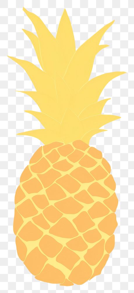 PNG Illustration of a simple Pineapple pineapple wildlife produce.