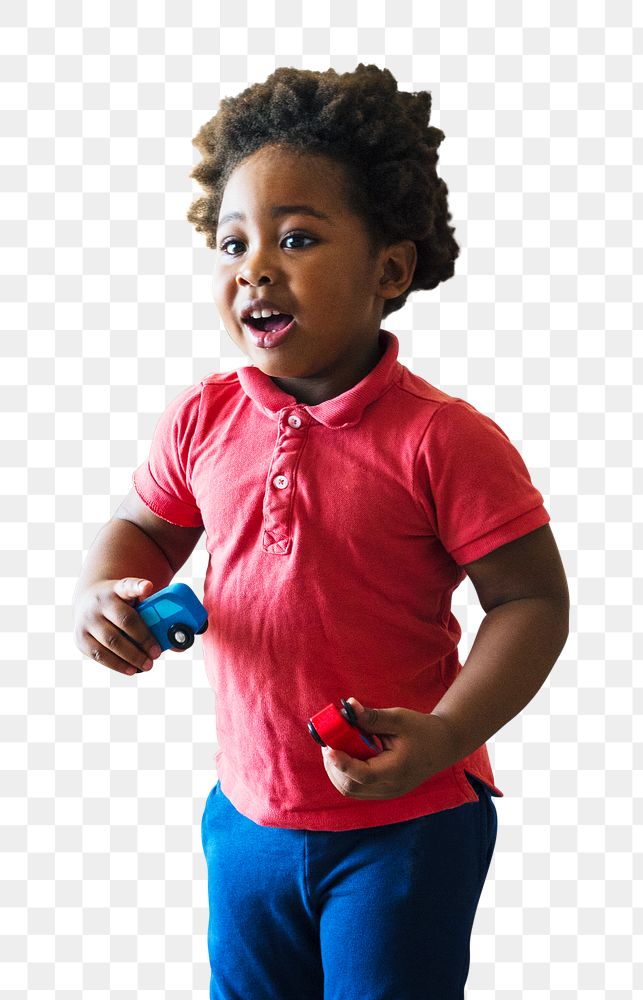 Png Happy child playing with toys