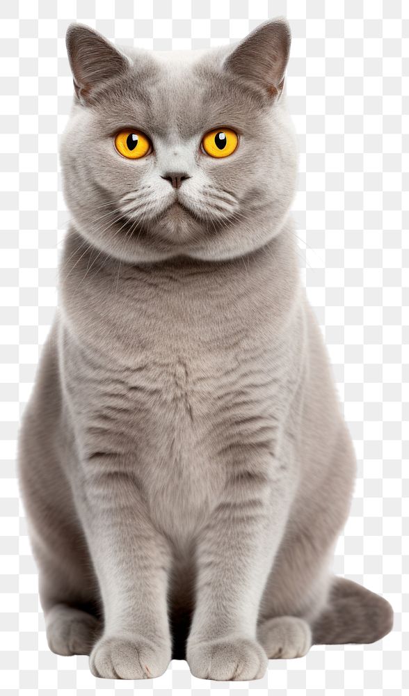 PNG British shorthair cat abyssinian animal.