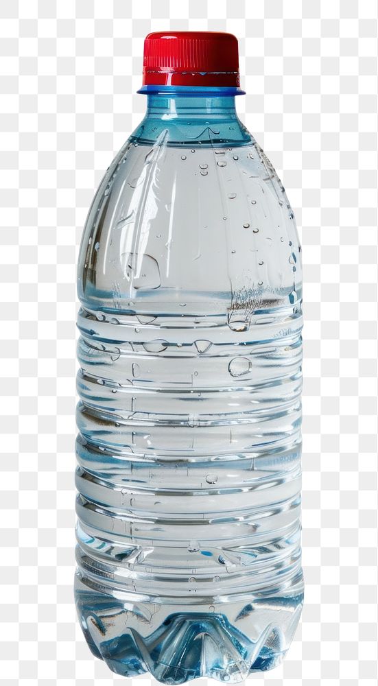 PNG Clear plastic water bottle