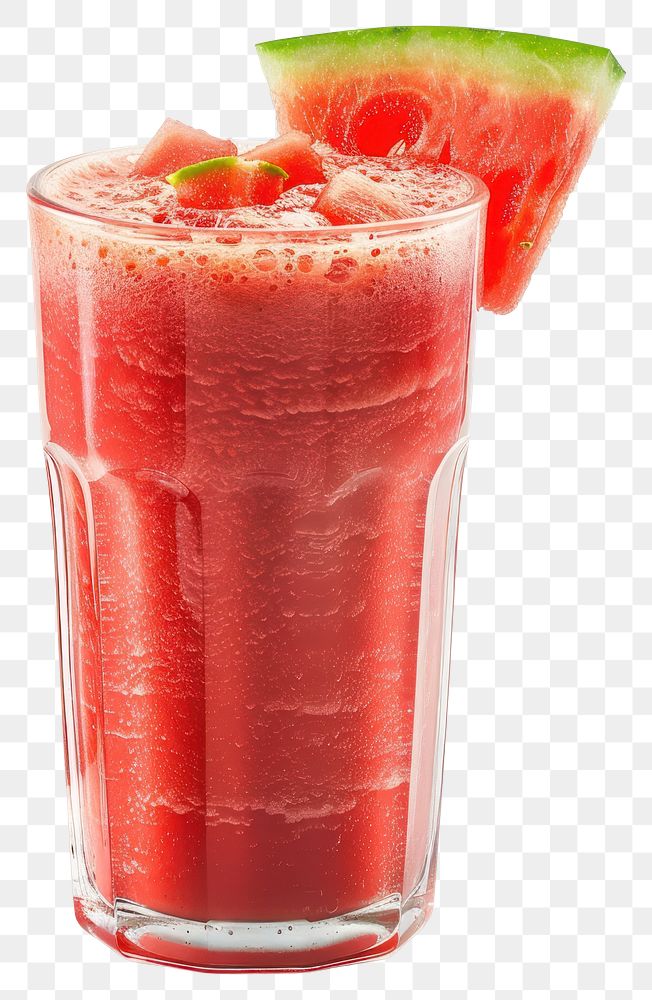 PNG Refreshing watermelon juice drink