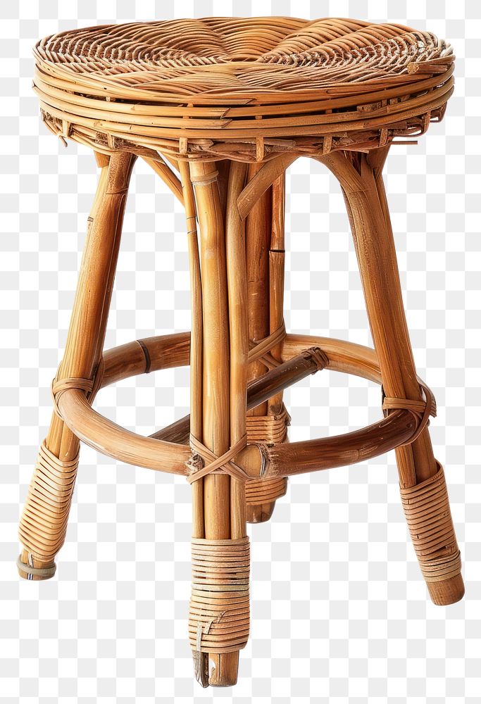 PNG Rattan stool handicraft furniture chair.