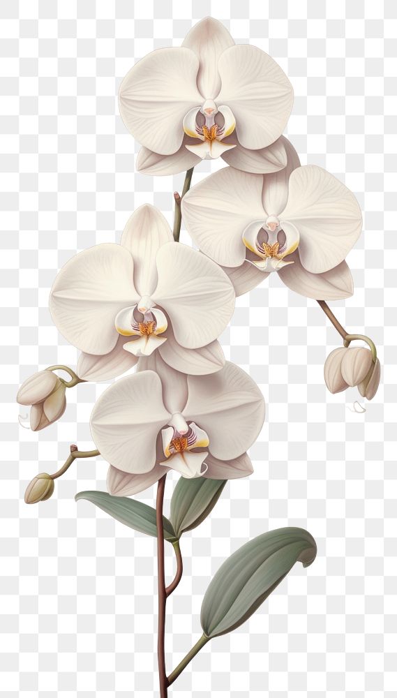 Wallpaper white orchid chandelier blossom flower.