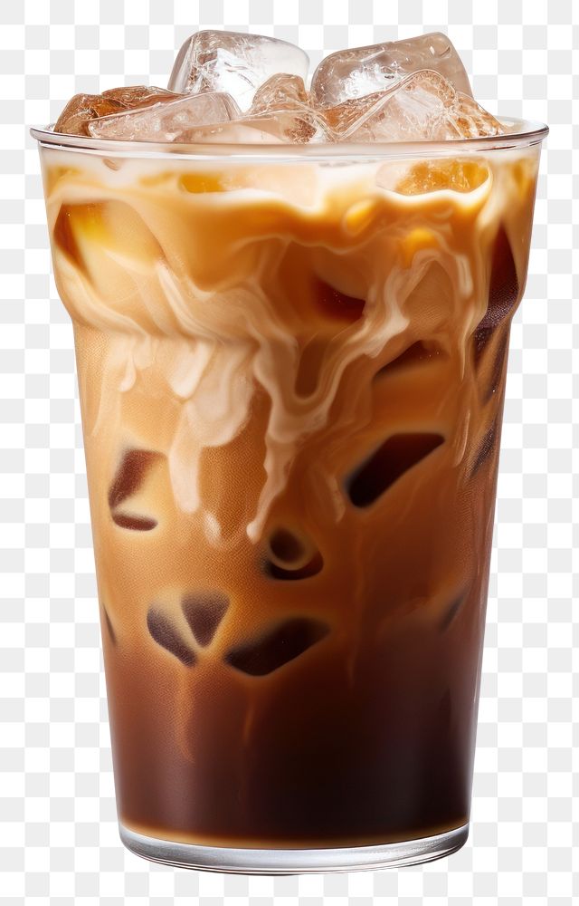 PNG A cup of iced Nitro Cold Brew beverage coffee drink.