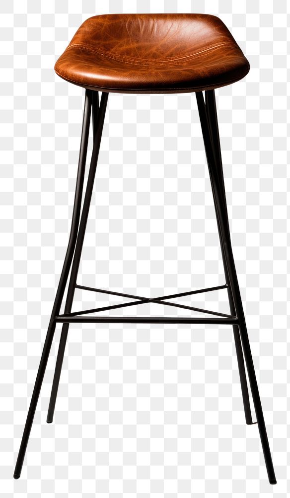 PNG Modern sleek bar stool