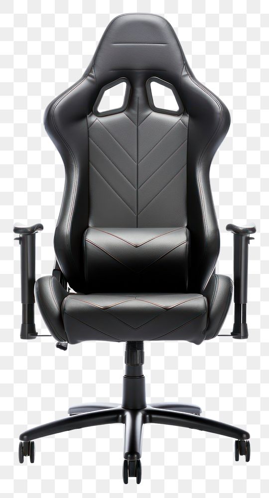 PNG Ergonomic black gaming chair