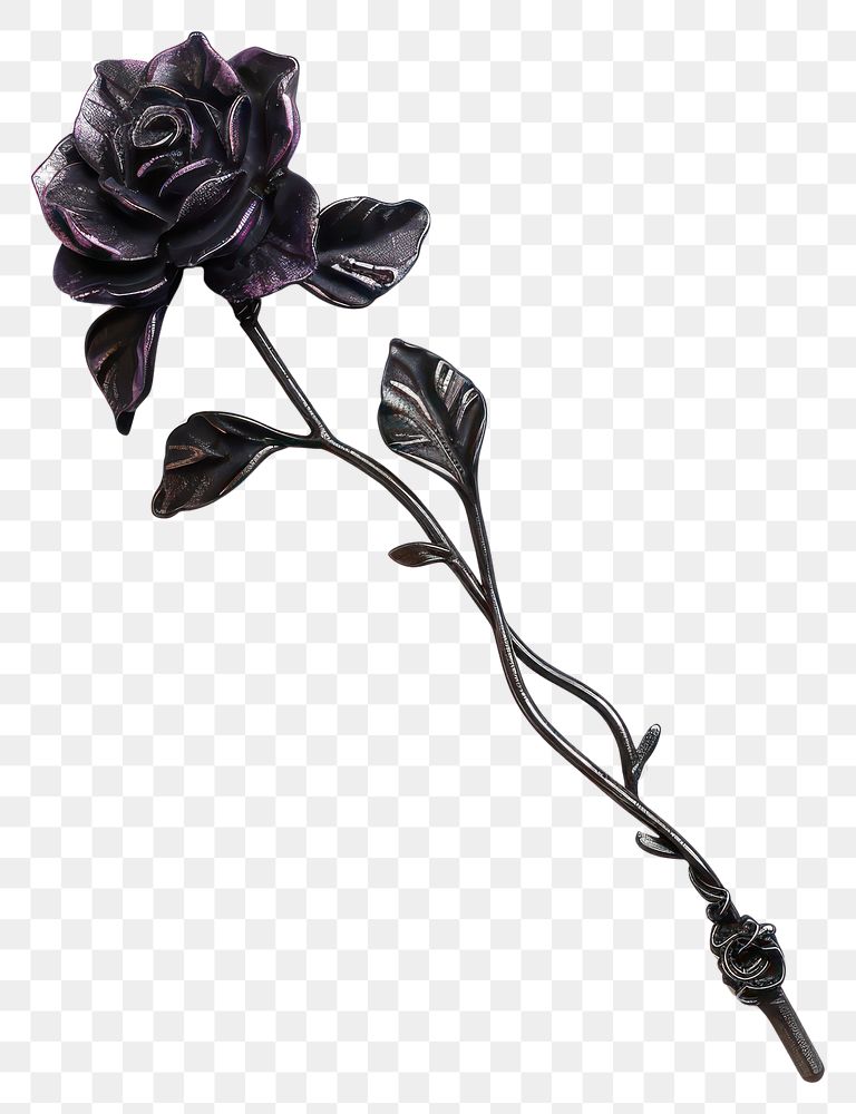 PNG Goth vintage purple hairpin accessories accessory jewelry.