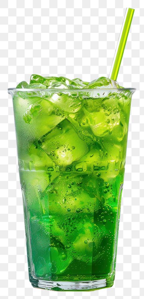 PNG  Refreshing green iced beverage