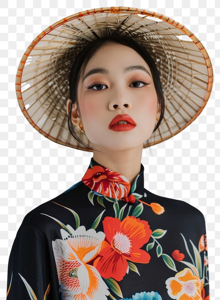 Vietnamese woman clothing portrait photo.