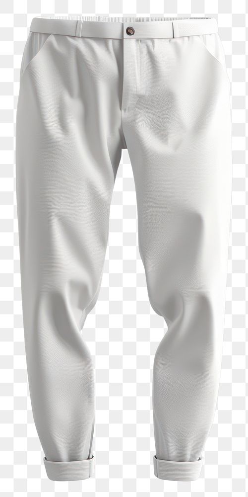 PNG White formal pant mockup apparel pants clothing.