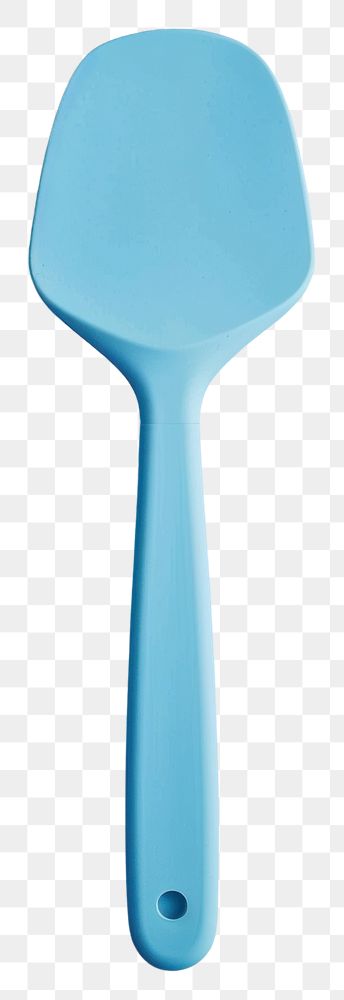 PNG Blue plastic kitchen spatula utensil