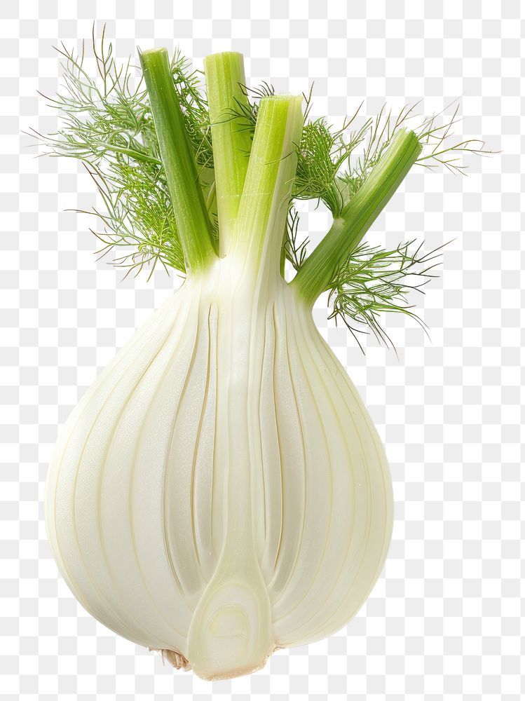 PNG Fresh fennel bulb produce plant food.