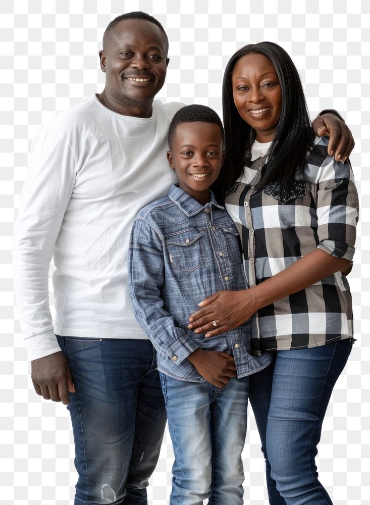 Black family people person photo.