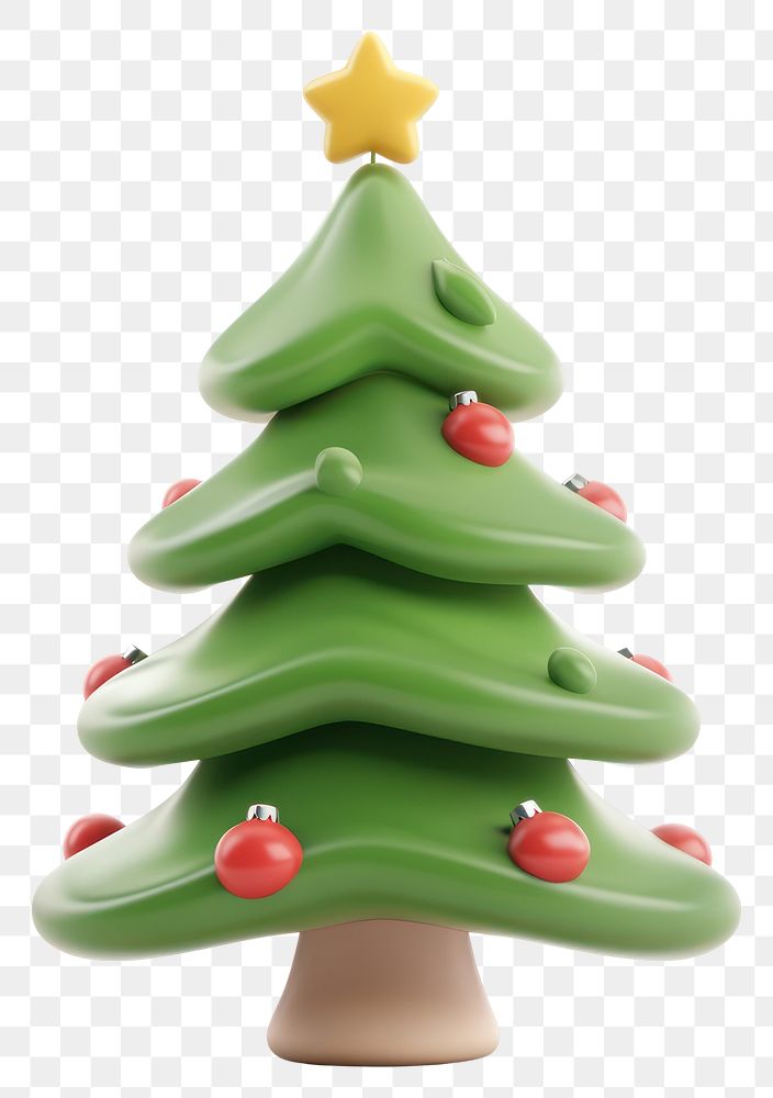 PNG Cute christmas tree cartoon | Free PNG - rawpixel
