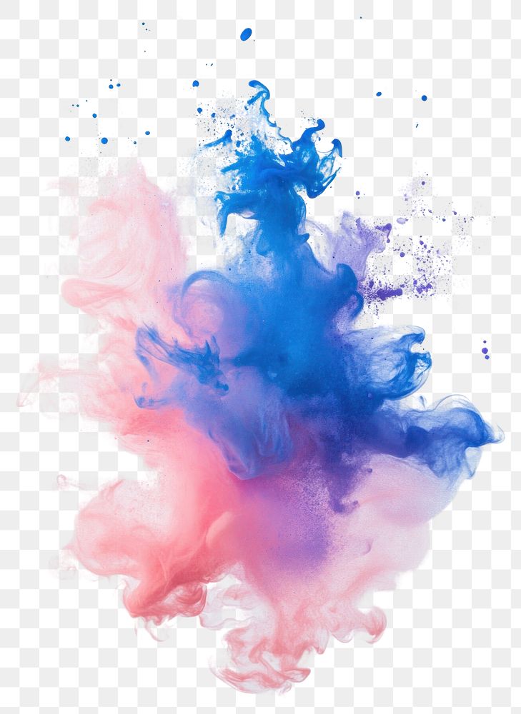 Powder paint splash background abstract art.