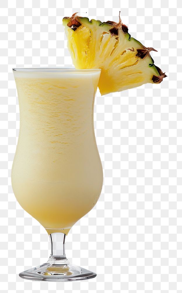 PNG A pina colada pineapple beverage cocktail.