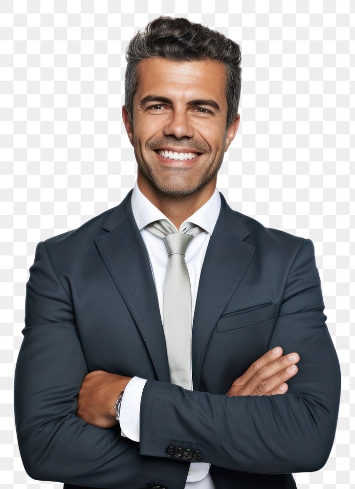 Businessman portrait smile adult. 