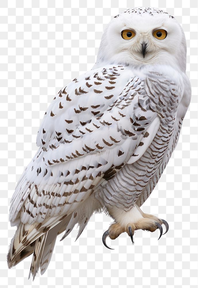 PNG Snowy owl animal bird.