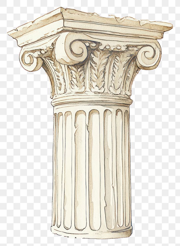 PNG An ancient greek column architecture letterbox mailbox pillar.