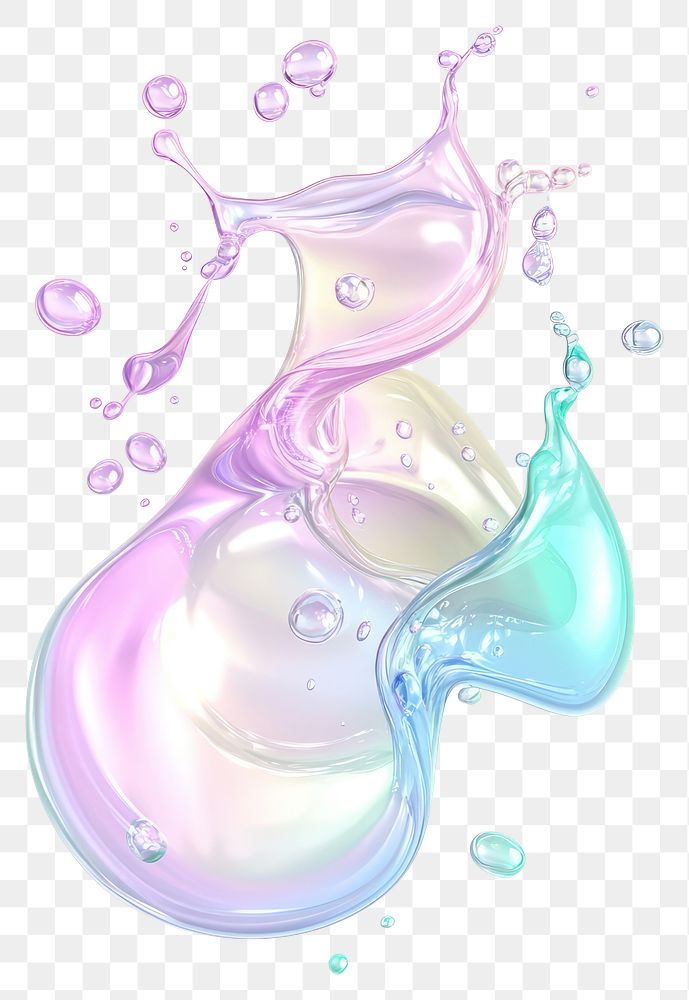 PNG Soap bubble splash shape illustration purple art.