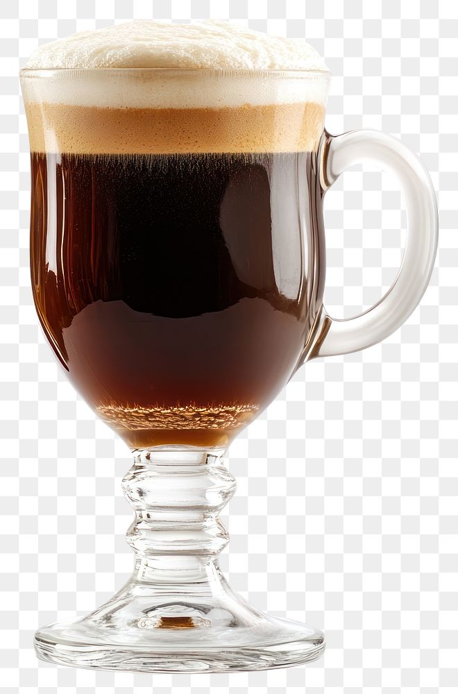 PNG Irish coffee drink photography beverage.