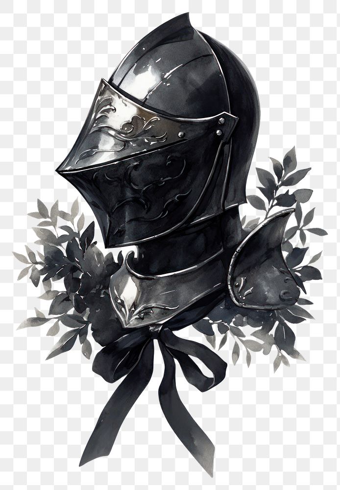 PNG Armor illustration background helmet.