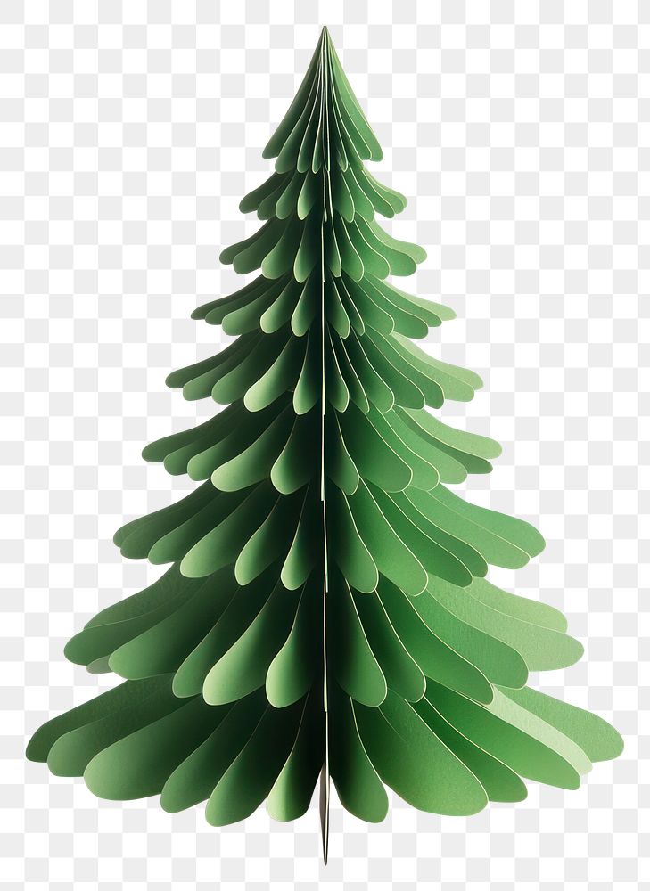 PNG A Christmas tree paper craft christmas decoration christmas decorations.