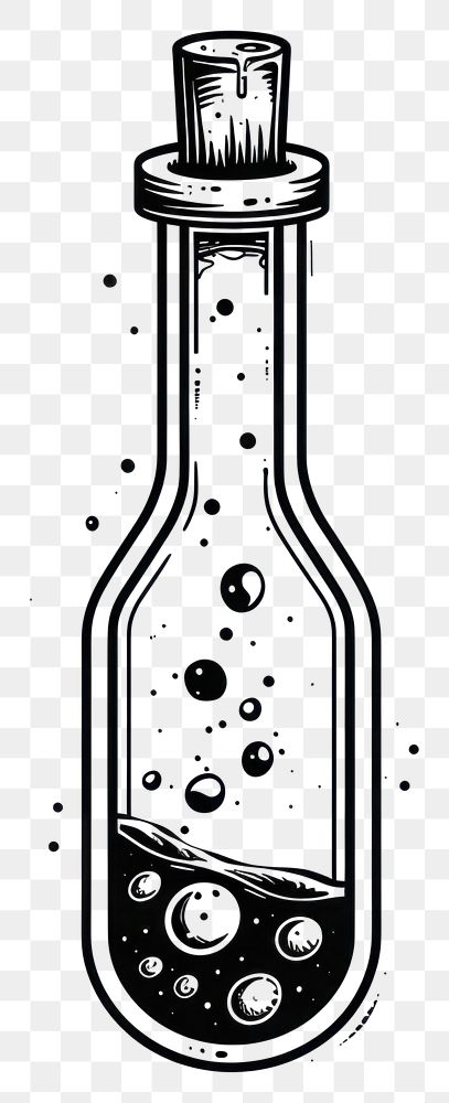 PNG Liquid beager tube drawing bottle glass.