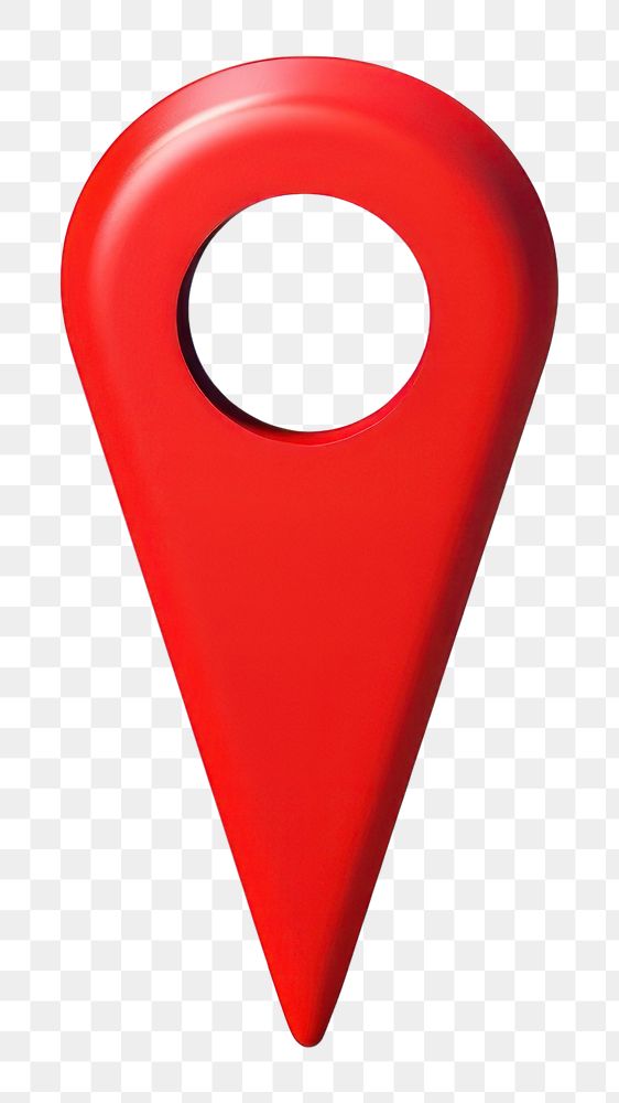 PNG Red location pointer logo icon geolocation navigation.