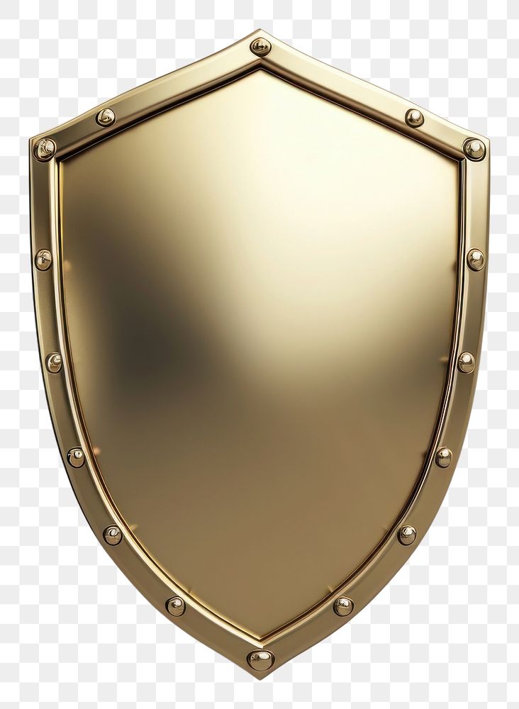 PNG Shield shield gold white background.
