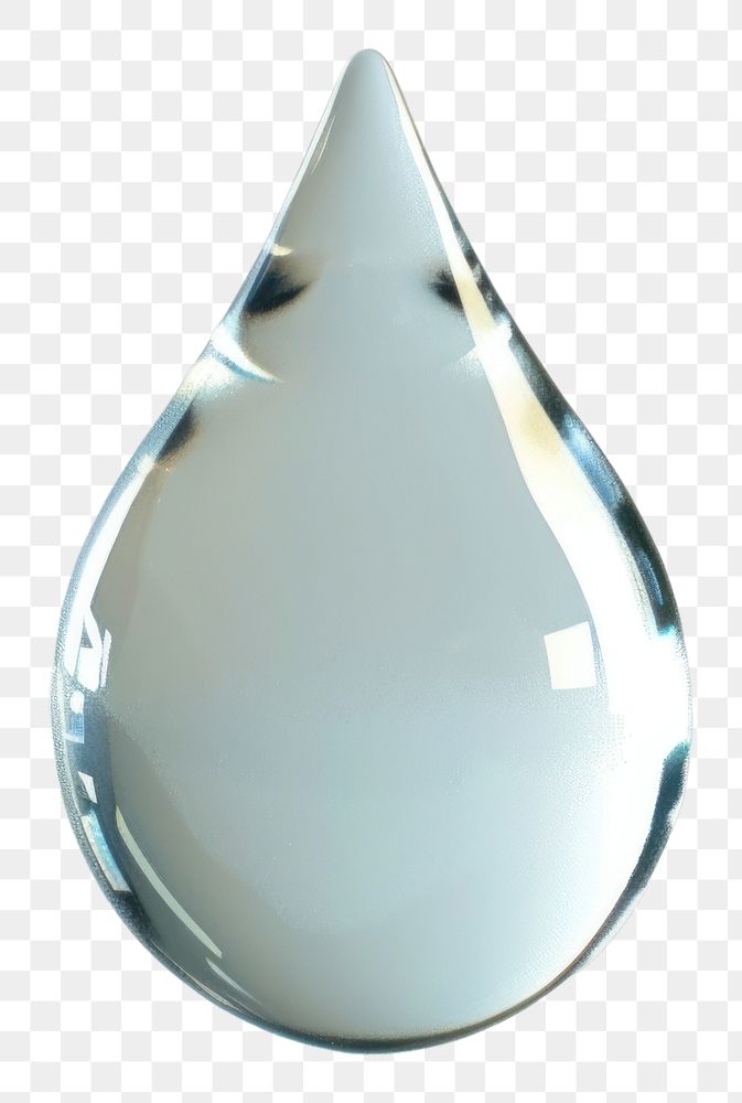 PNG Vase droplet pottery white.