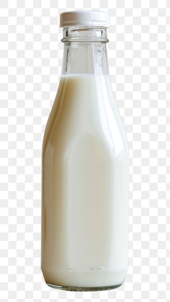 PNG  Bottle of milk dairy drink refreshment.