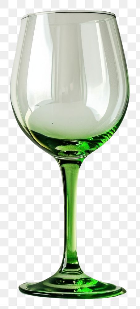 PNG  Empty wine glass drink green refreshment.