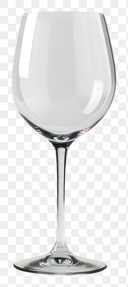 PNG Empty wine class glass drink white background.