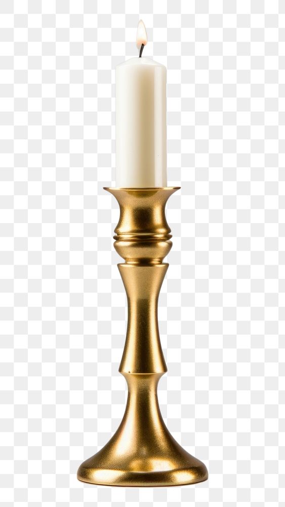 PNG Taper candle holder spirituality celebration candlestick. AI generated Image by rawpixel.