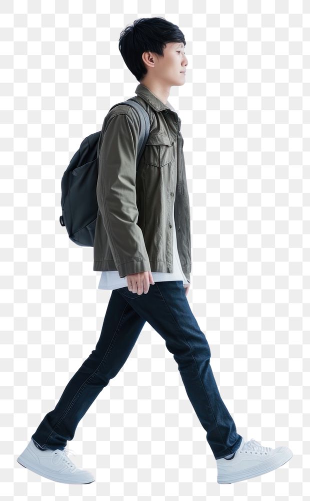 PNG Backpack walking jacket bag.