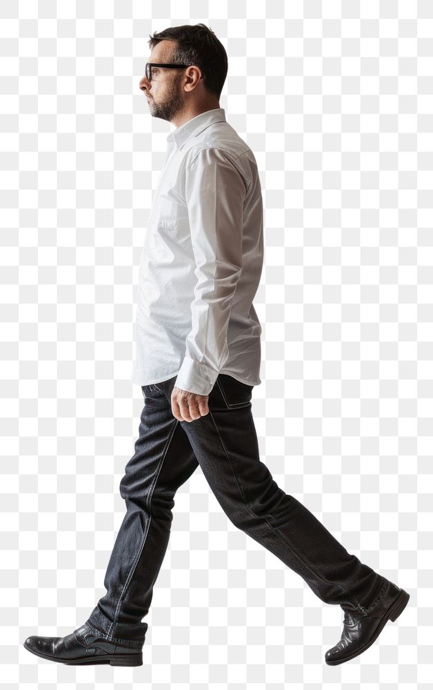 PNG Footwear standing walking sleeve.