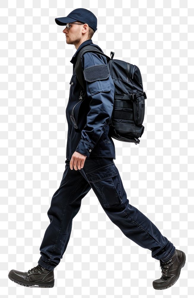 PNG Backpack walking pants adult.