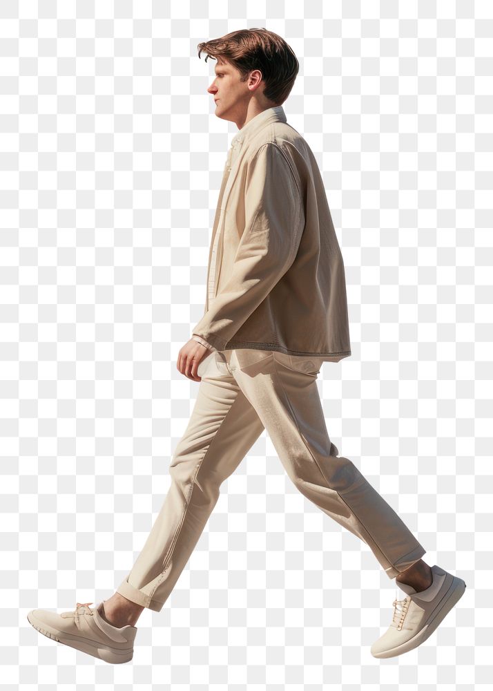 PNG Footwear walking adult khaki.