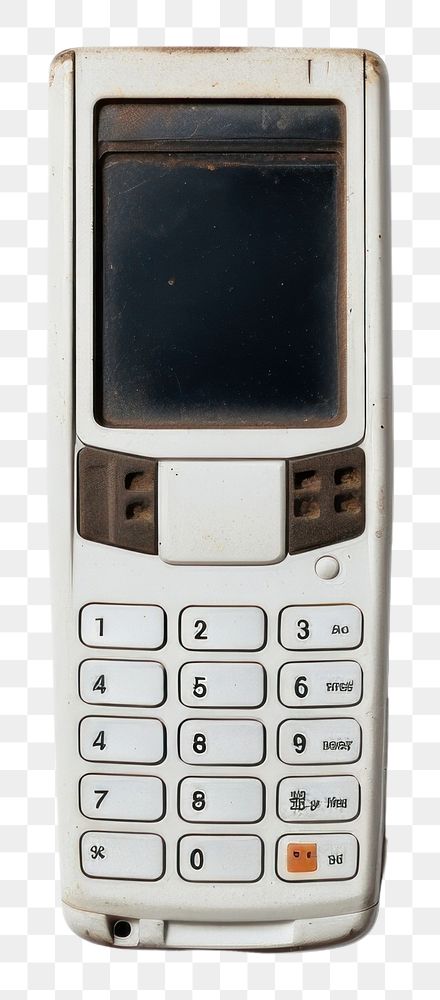PNG  Phone white background electronics calculator. AI generated Image by rawpixel.