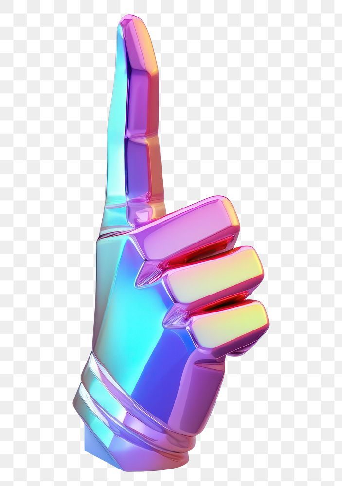 PNG  Hand cursor icon iridescent white background technology gesturing.